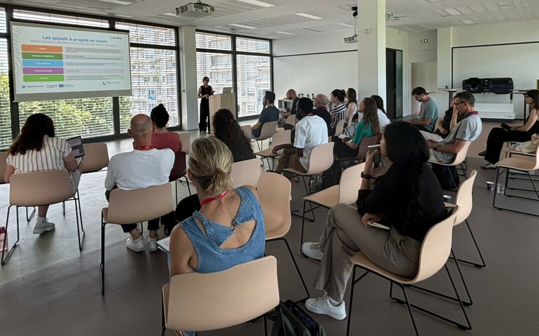 GREENSMARTMED Toolbox Presented at Regional Material Life Cycle Club in Lyon
